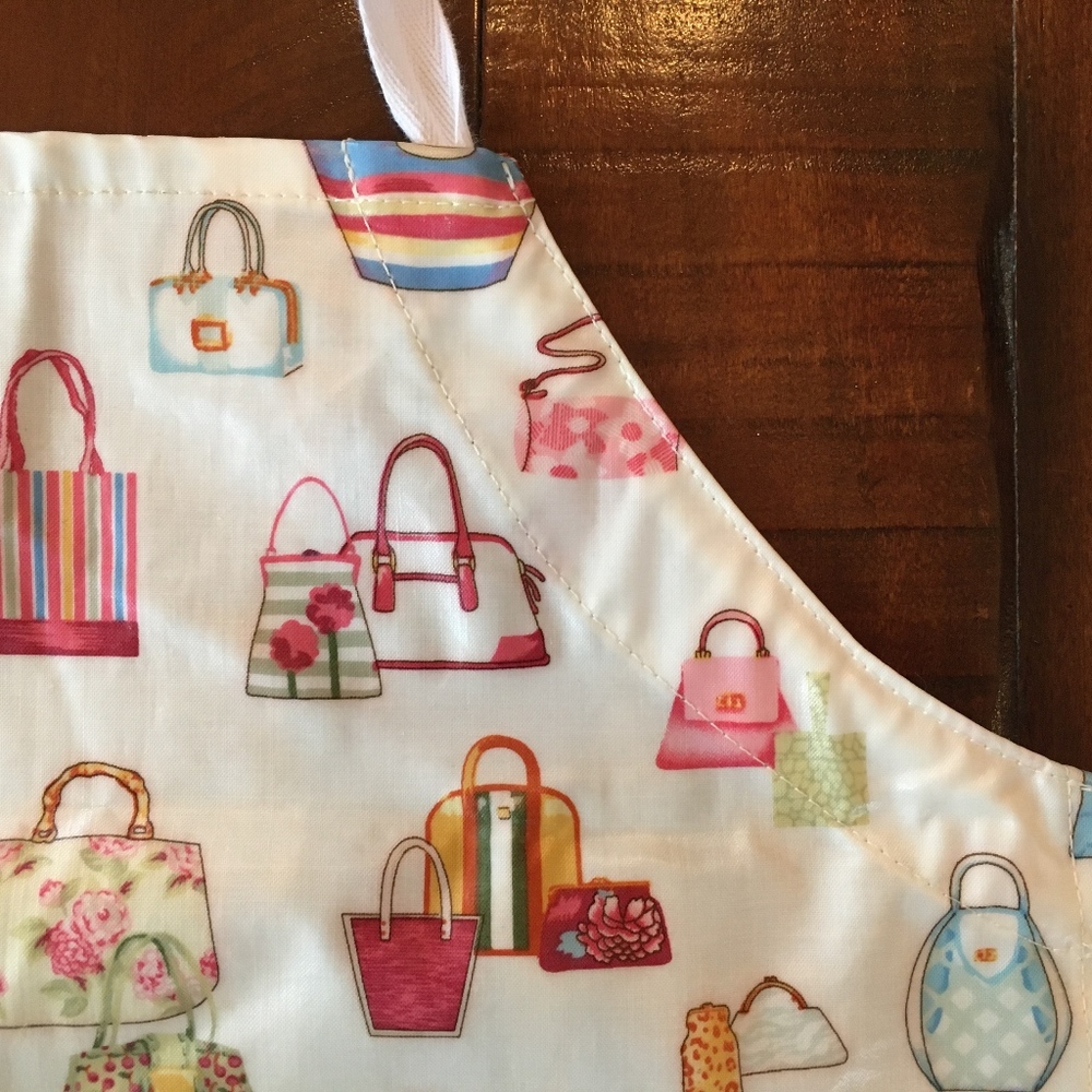 "Purses" icky baby boutique Girls Toddler Apron